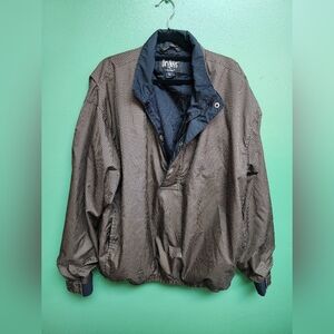 DryJoys by FootJoy Men’s Houndstooth Golf Jacket Size Large Windbreaker